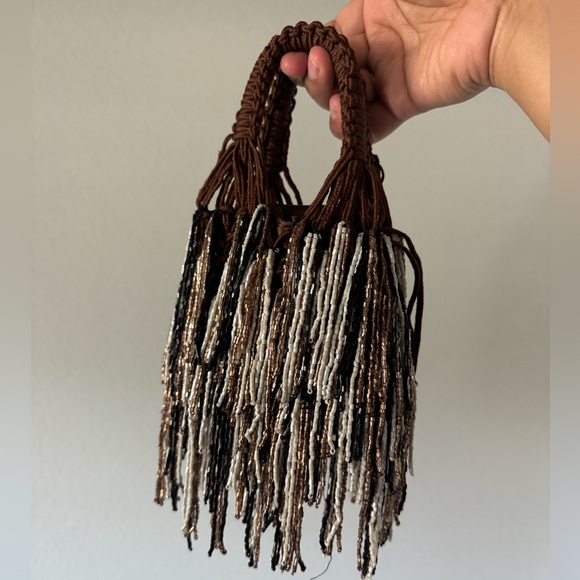 Zara mini bucket beaded bag - Picture 3 of 12